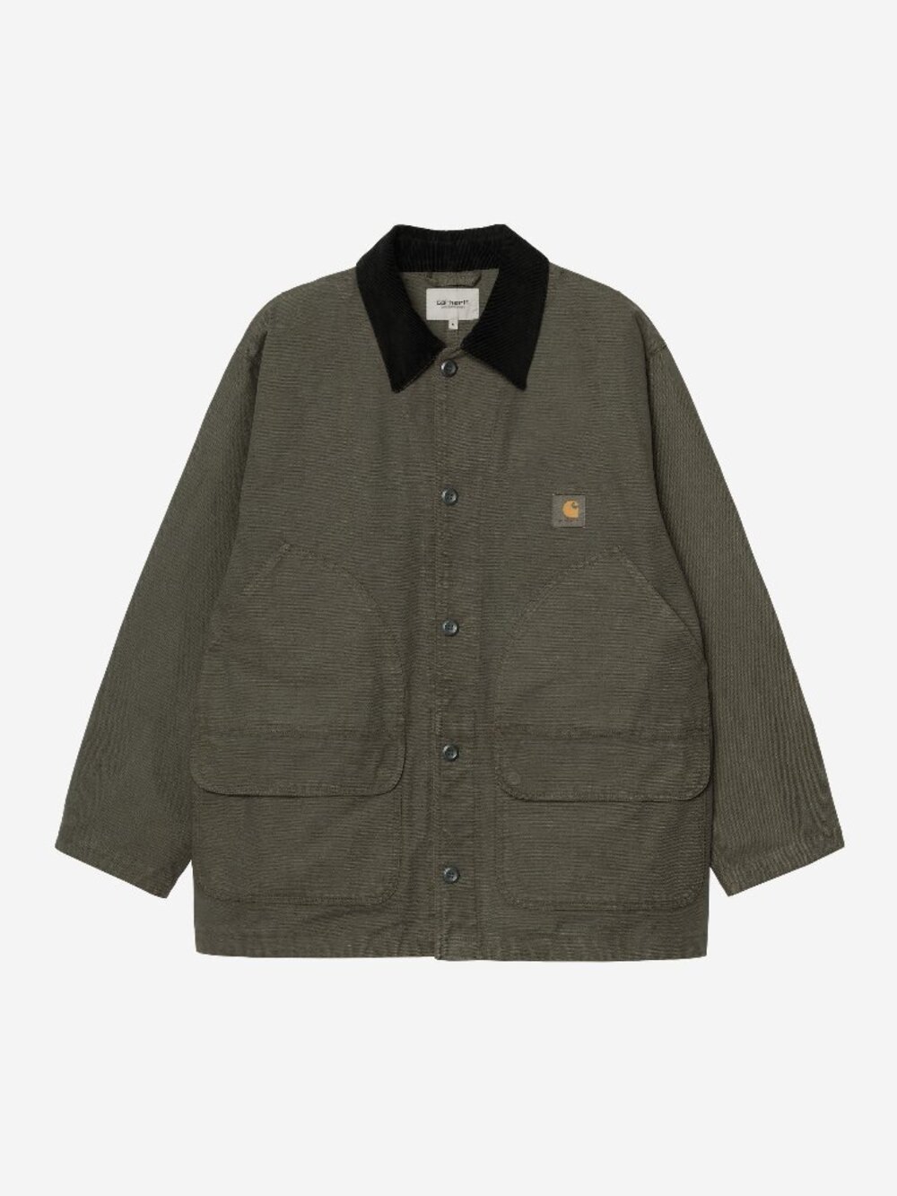 Carhartt Prescott Coat Oxide Green / Black (garment dyed)